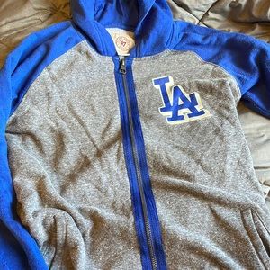 LA dodgers zip up